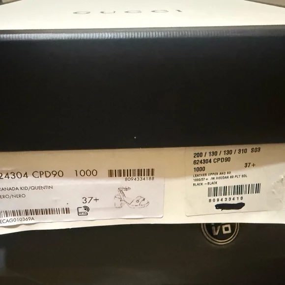 Authentic Gucci Granada Block Heels - Picture 15 of 15